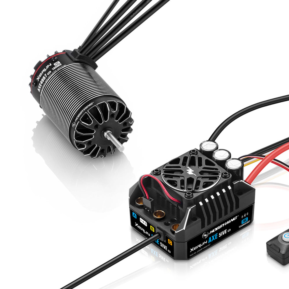 XERUN AXE 5IVE R3 COMBO for 1/5 & 1/6 Crawlers