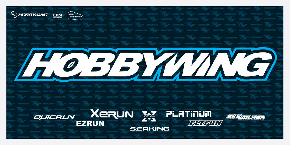 Raceway and Shop HOBBYWING Banners
